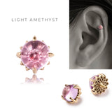 K10 Colored Stone Veil