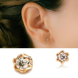 K10 Crown Heart Diamond