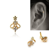 Antique body piercing jewelry