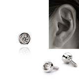 K10 white gold Diamond - picollet