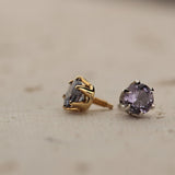 K18/Pt Bekily Blue Garnet