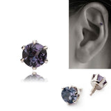 K18/Pt Bekily Blue Garnet