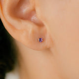 K18/Pt Birth Stone Prong S