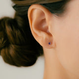 K18/Pt Birth Stone Prong S