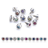 K18/Pt Birth Stone Mil