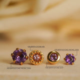 K18/Pt Birth Stone Mil