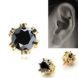 K18/Pt Black Diamond