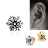 K18ダイヤモンドボディピアス