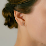 K18/Pt Diamond Cross