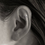 K18/Pt Diamond Cross