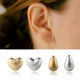 K18/Pt Heart or Drop