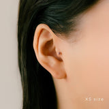 K18/Pt Lab Diamond Prong