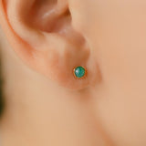 K18/Pt Paraiba Tourmaline