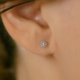 K18/Pt Rosecut Diamond