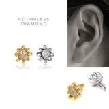 K18/Pt Rough Diamond