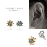 K18/Pt Rough Diamond