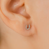 K18 Diamond Horseshoe