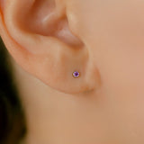 Pt Colored Stone Bezel