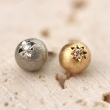 K18/Pt Engraved Ball
