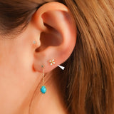 K18 Enamel Flower - picollet