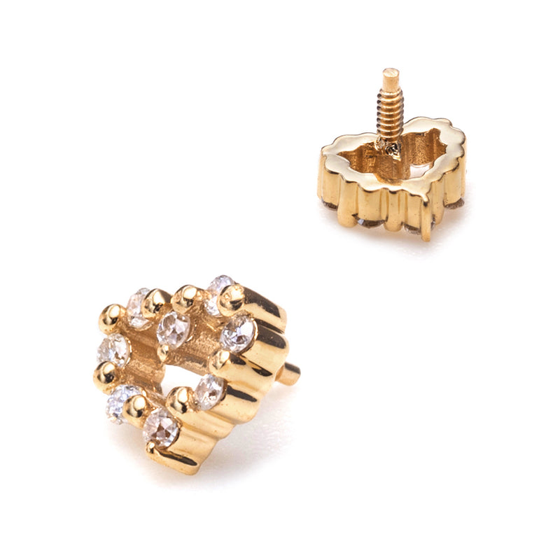 K10 Diamond Heart