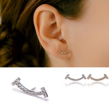 K18/Pt Diamond Smile
