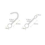 K18/Pt Ball Nostril