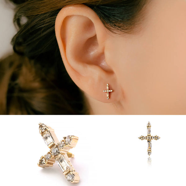 K10 Diamond Cross