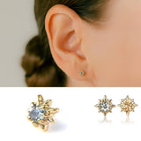 K10 Colored Stone Star