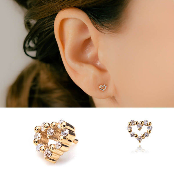 K10 Diamond Heart