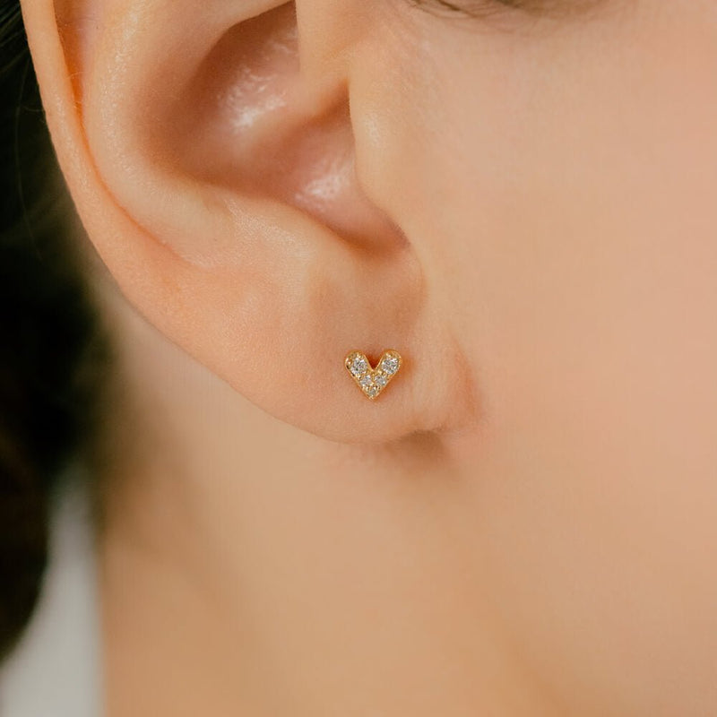 K10 Diamond Heart