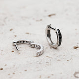 K18 Diamond Hoop