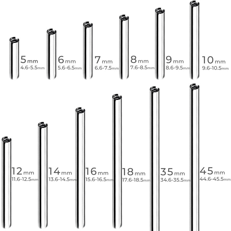 K18/Pt Straight 14G/16G