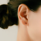 K18/Pt Diamond Heart