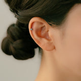 K18/Pt Montana Sapphire