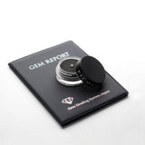 K18/Pt Padparadscha Sapphire