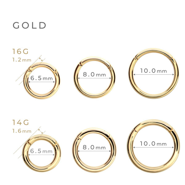 K18/Pt Segmentring 16G/14G