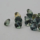 K18/Pt Montana Sapphire