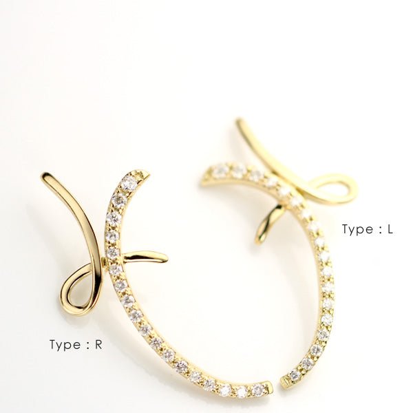 K18 Diamond Ribbon - picollet