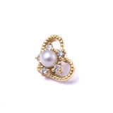 K18 Pearl&Diamond - picollet