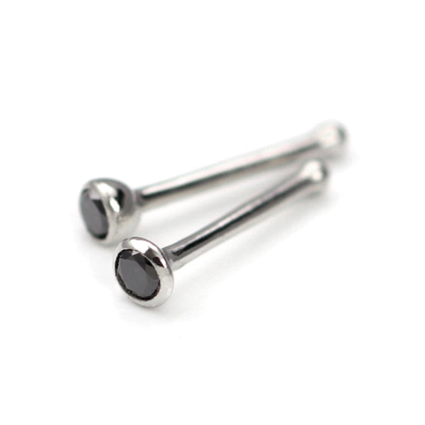 Pt BlackDiamond Nostril - picollet